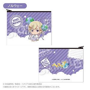 ヘタリア World★Stars ばるんこフラットポーチ ノルウェー (キャラクターグッズ)