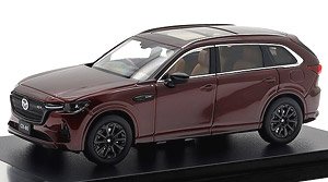 MAZDA CX-80 (2024) アーティザンレッドプレミアムメタリック (ミニカー)