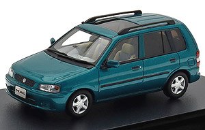 MAZDA DEMIO GL (1996) スパークルグリーンメタリック (ミニカー)