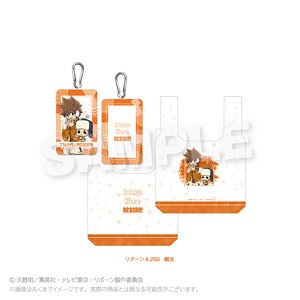 家庭教師ヒットマンREBORN！ 収納ポーチ付きエコバッグ モコモコウィンターver. リボーン&沢田綱吉 (キャラクターグッズ)