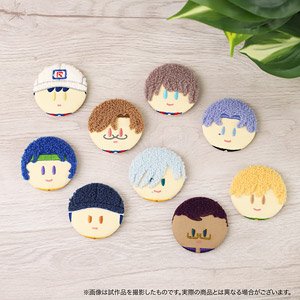 新テニスの王子様 モコモコ缶バッジコレクション (9個セット) (キャラクターグッズ)