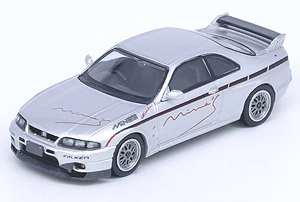 NISSAN スカイライン GT-R (R33) Tuned by `Mine`s` シルバー (ミニカー)