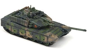 Type99A 主力戦車ストライプ迷彩ウェザリング版 (ミニカー)