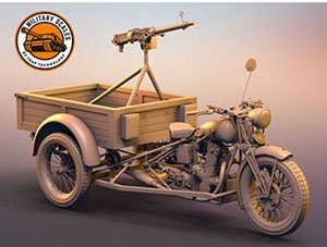 Italy Benelli M36 Trike (Plastic model)