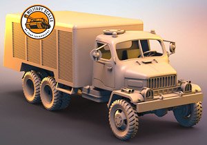 チェコ・プラガV3S S-1000雪上消防車 (プラモデル)