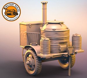露・野戦炊事車PK43 (プラモデル)