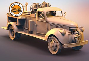 米・シボレー消防自動車 (プラモデル)