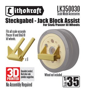 Steckgabel - Jack Block Assist (6 Pices) (Plastic model)
