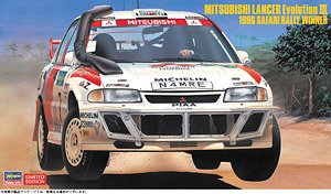 Mitsubishi Lancer EvolutionIII `1996 Safari Rally Winner` (Model Car)