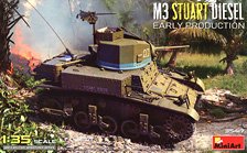 M3スチュアート ディーゼル初期型 (プラモデル)