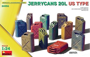 JERRYCANS 20L US TYPE (Plastic model)
