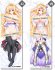 Unionism Quartet Dakimakura Cover Yurina Knight / School Uniform . Ver. (Anime Toy) 商品画像1 Thumbnail