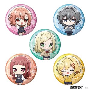 ささやくように恋を唄う トレーディングミニキャラ缶バッジ (5個セット) (キャラクターグッズ)