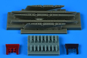 RF-5E タイガーII パイロン & ランチャーセット (AFVクラブ用) (プラモデル)