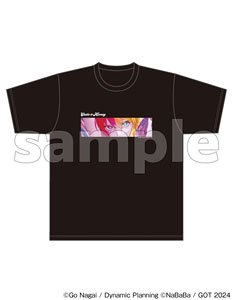 Cutie & Honey T-Shirt NaBaBa (Black)L Size (Anime Toy)