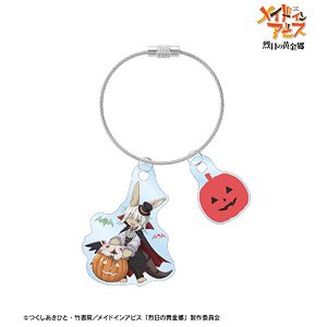 メイドインアビス 烈日の黄金郷 描き下ろし ナナチ&壺ミーティ ドラキュラ ハロウィンver. 2連ワイヤーアクリルキーホルダー (キャラクターグッズ)