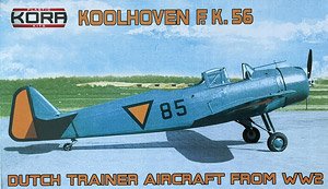 Koolhoven F.K.56 Dutch trainer of WWII (Plastic model)