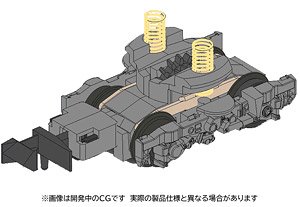 【 6824 】 WDT56形動力台車 (1個入り) (鉄道模型)