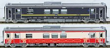 J.R. Type H100 Diesel Car (Muroran Line, Hidaka Line Wrapping Car) Set (2-Car Set) (Model Train)
