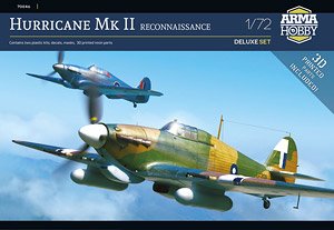 Hurricane Mk II Reconnaissance 1/72 Deluxe Set. (Plastic model)