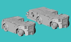 USN STT Towing tractor A/S32A-49 LONG and SHORT version SET (Plastic model)