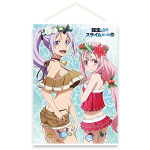 転生したらスライムだった件 シュナ＆シオン B2タペストリー (キャラクターグッズ)