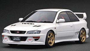 SUBARU Impreza WRX Type R STi Version V (GC8) White (ミニカー)