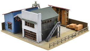 The Building Collection 007-3 Downtown Factory A3 (Model Train)