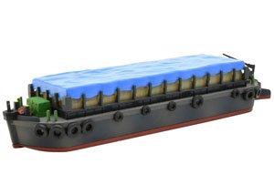 Visual Scene Accessory 064-1R Barge 1R (Model Train)