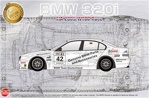 BMW 320i 2005 E46 WTCC Race of France Winner (Model Car)