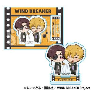 WIND BREAKER ぷちめもっ！ミニスタンド 蘇枋隼飛&楡井秋彦 (キャラクターグッズ)