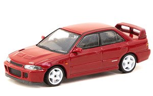 Mitsubishi Lancer GSR Evolution II Red Model Car + Trading Cards Combo Set (ミニカー)