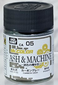 Mr.カラー ASH＆MACHINE-鈍色の機甲色- カーボングレー (塗料)
