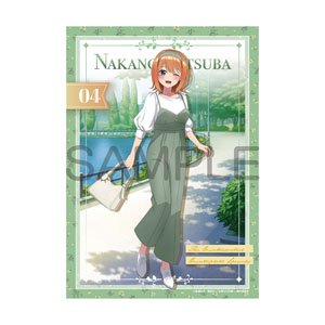 The Quintessential Quintuplets Specials A3 Clear Poster Yotsuba Nakano (Anime Toy)