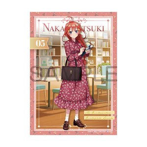The Quintessential Quintuplets Specials A3 Clear Poster Itsuki Nakano (Anime Toy)