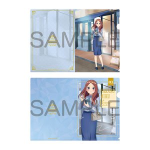 五等分の花嫁∽ クリアファイルセット 中野三玖 (キャラクターグッズ)