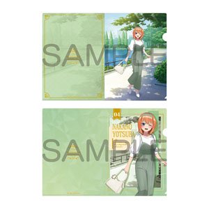 五等分の花嫁∽ クリアファイルセット 中野四葉 (キャラクターグッズ)