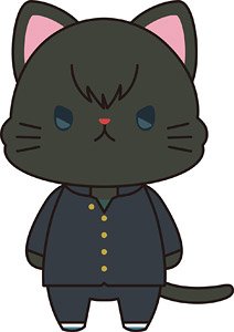 3年Z組銀八先生 withCAT アイマスク付きぬいぐるみキーホルダー 土方十四郎 (キャラクターグッズ)