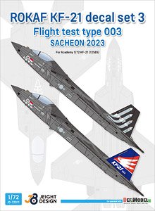 ROKAF KF-21 decal set 3 (for Academy) (Decal)