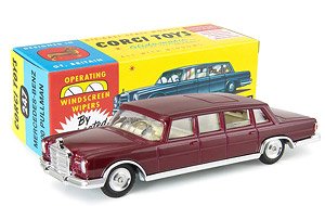#247 Mercedes-Benz Pullman Maroon (Diecast Car)