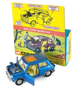 #334 BMC Mini Magnifique Blue (Diecast Car)