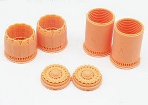 F-14B/D F110 Afterburner & Exhaust Nozzle (Open) (for Tamiya) (Plastic model)