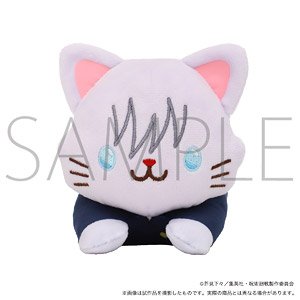 呪術廻戦 第2期 withCATアイマスク付きぬいぐるみ～寝そべり～ 懐玉・玉折 五条悟 (キャラクターグッズ)