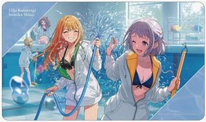 学園アイドルマスター 葛城リーリヤ&紫雲清夏 マルチデスクマット (カードサプライ)