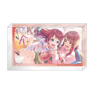 学園アイドルマスター アクリルブロック 花海咲季&花海佑芽 (キャラクターグッズ)