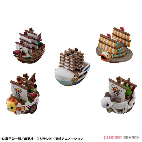 Yura Cole Series One Piece Grand Line Collection (Set of 6) (PVC Figure) 商品画像1
