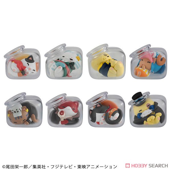 Mega Cat Project One Piece `Oyasumi Nyan Piece Nyaaan!` (Set of 8) (PVC Figure) 商品画像1