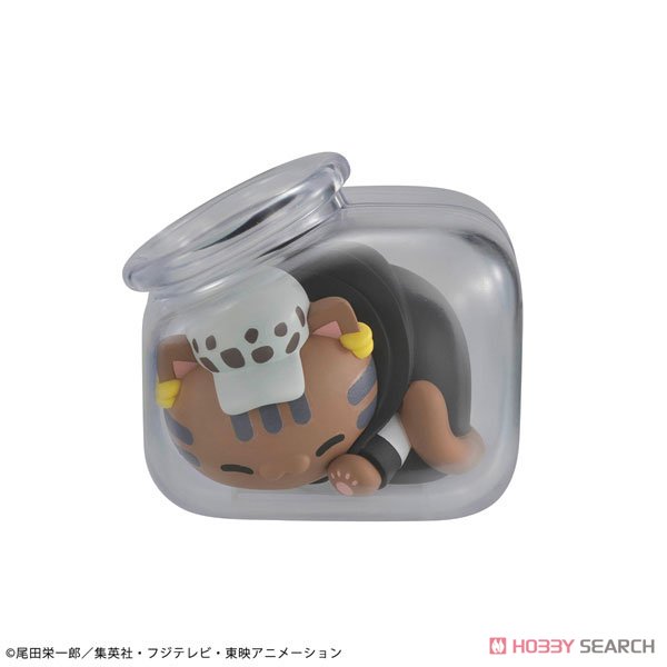 Mega Cat Project One Piece `Oyasumi Nyan Piece Nyaaan!` (Set of 8) (PVC Figure) 商品画像7