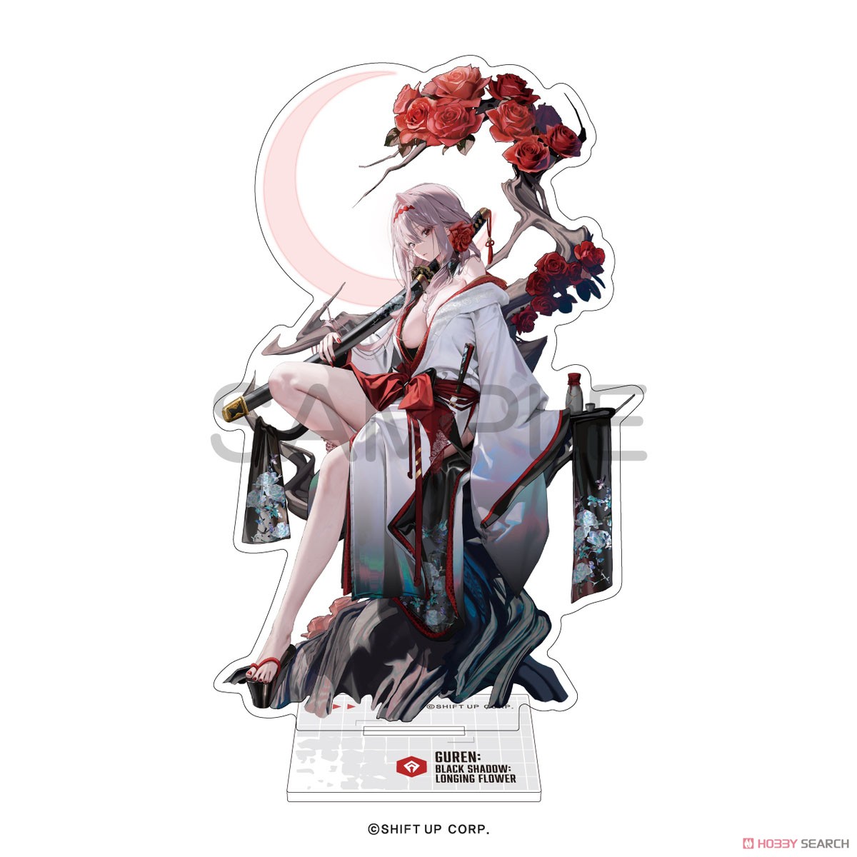勝利の女神：NIKKE アクリルスタンド 紅蓮:ブラックシャドウ:ロンギングフラワー (キャラクターグッズ) 商品画像1