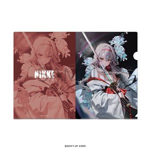 勝利の女神：NIKKE クリアファイル 紅蓮:ブラックシャドウ:ロンギングフラワー (キャラクターグッズ)